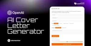 AI Cover Letter Generator for WordPress