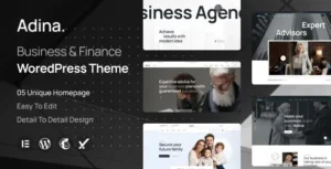 Adina – Business & Finance WordPress Theme