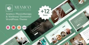Aramco– Physiotherapy & Wellness WordPress Theme
