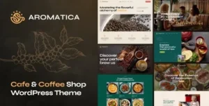 Aromatica – Cafe & Coffee Shop WordPress Theme