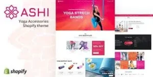 Ashi Yoga, Fitness Shopify Theme