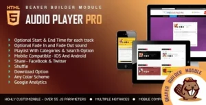 Audio Player PRO– Beaver Builder Module