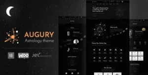 Augury  – Horoscope, Astrology WordPress Theme