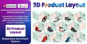BWD 3D WooCommerce Product Layout  – Addon For Elementor