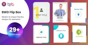 BWD Flip Box – Addon for elementor