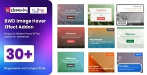 BWD Image Hover Effect  – Addon for Elementor