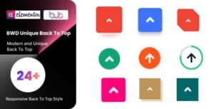 BWD Unique Back to Top addon for elementor