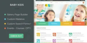 Baby Kids  – Education Primary School For Children