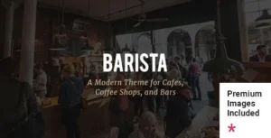 Barista  – Modern Theme for Cafes, Coffee Shops and Bars