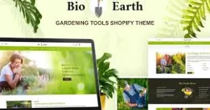 Bio Earth – Shopify Landscaping & Gardening Services Shop