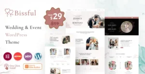 Bissful – Wedding & Event WordPress Theme