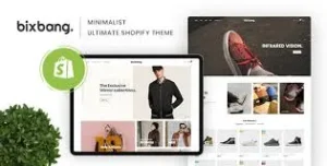 Bixbang Minimalist eCommerce Shopify Template