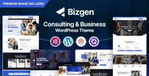 Bizgen  – Business Consulting WordPress Theme + RTL