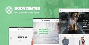 BodyCenter- Gym, Fitness WooCommerce WordPress Theme