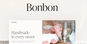 Bonbon – Chocolate Sweets & Pastry Theme