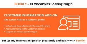 Bookly Customer Information (Add-on)