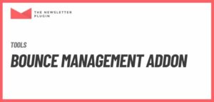 Newsletter – Bounce Management Addon