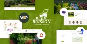 Buisson – Gardening & Landscaping Services WordPress Theme