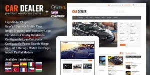 Car Dealership – Automotive Responsive WordPress Theme