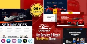 Carepair- Car Service & Auto Repair WordPress Theme