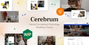 Cerebrum – Trauma Counseling & Psychology WordPress Theme