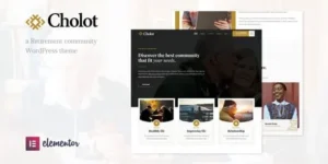 Cholot  – Retirement Community WordPress Theme