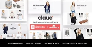 Claue  – Clean, Minimal WooCommerce Theme