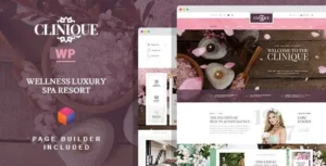 Clinique  – Wellness Luxury Spa Resort WordPress Theme
