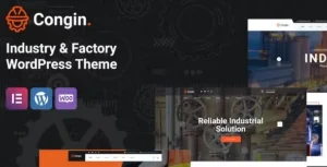 Congin – Industry & Factory WordPress Theme