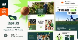 EagleElite  – Sports Club WordPress Theme