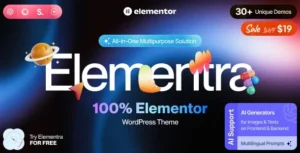 Elementra – 100% Elementor WordPress Theme
