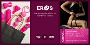 Eros – Sex Shop & Lingerie Store WordPress Theme