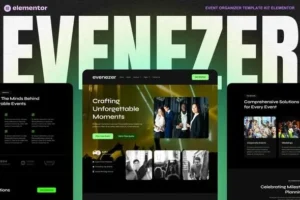 Evenizer  – Event Organizer Elementor Template Kit