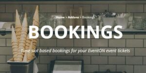 EventON Bookings Addon