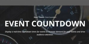 EventON Event Countdown Addon