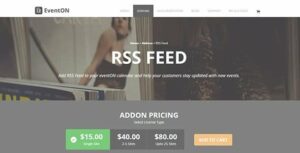 EventOn RSS Feed Addon