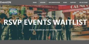 EventOn RSVP Events Waitlist Addon