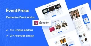 EventPress  – Elementor Events Addon
