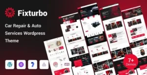 Fixturbo  – Car Service & Auto Repair WordPress Theme