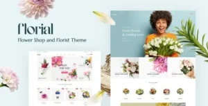 Florial  – Flower Store WooCommerce WordPress Theme