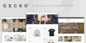 Gecko- Powerful Ajax WooCommerce Theme