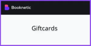 Giftcards for Booknetic