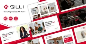Gilli  – Business Consulting WordPress Theme