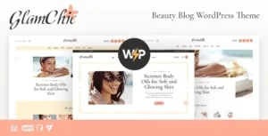 GlamChic – Beauty Blog & Online Magazine WordPress Theme