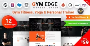 Gym Edge – Gym Fitness WordPress Theme
