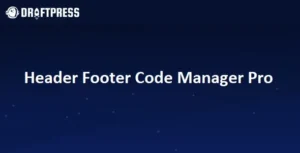 Header Footer Code Manager Pro