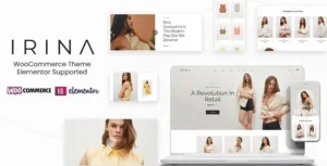 IRINA  – Elementor WooCommerce Theme