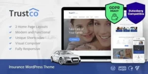 Insurance Agency – Finance & Business WordPress Theme