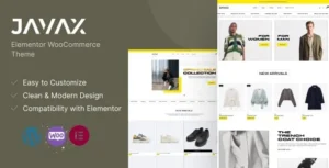 Javax – Elementor WooCommerce Theme