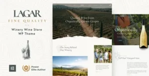 Lagar  – Winery Wine Shop WordPress